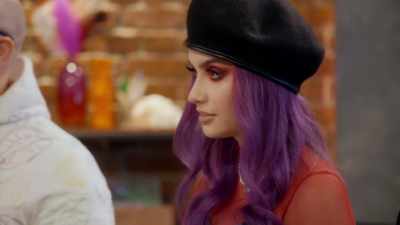 [driving rock music plays] - Glow Up: Britain's Next Make-Up Star