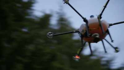 [drone buzzing] - Expedition Bigfoot