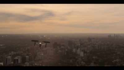 [drone whirring] - The Commons