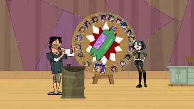 DROP A TRAY OF ICE INTO - Total Drama Island