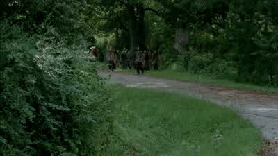 Drop your bags. - The Walking Dead