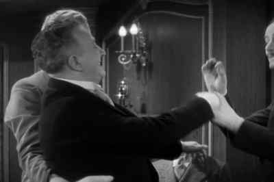 Drop him on the sofa,
then out the back. - Jewel Robbery