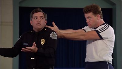 Drop that stereo before I blow your goddamn nuts off asshole - Police Academy