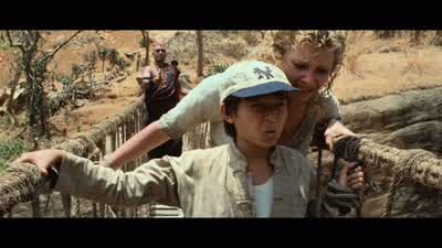 Let her go Mola RamYou are in a position unsuitableto give ordersWatch your backYou want the stones let 'em goLet her goDrop them Dr JonesThey will be foundYou won'tIndyBehind you - Indiana Jones and the Temple of Doom