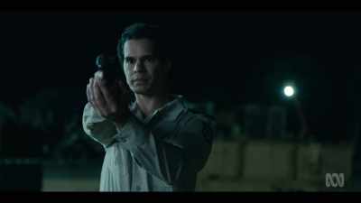 Drop your weapons and put
your hands behind your back. - Mystery Road: Origin