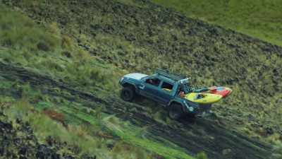 Drove in one day, - Edge of the Earth