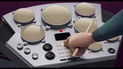 [drum machine]
Drum challenge activated. - Rock Dog 2: Rock Around the Park