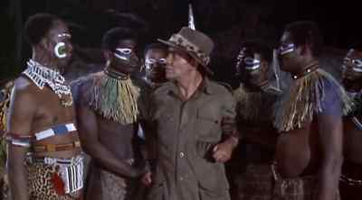 Drum speak truth. You traitor! - Tarzan and the Lost Safari
