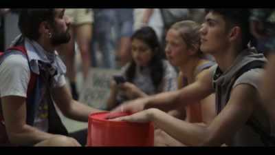 [drumming continues] - The Commons