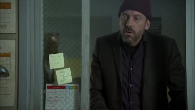 Dry heaves are gone, so am I. - House