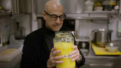 Dry sunny fields of olive trees - Stanley Tucci: Searching for Italy