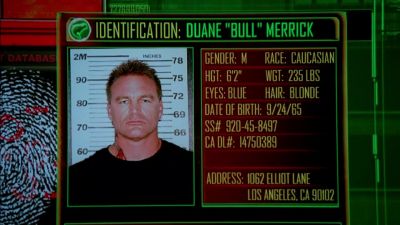 Duane "Bull" Merrick. - CSI: Miami