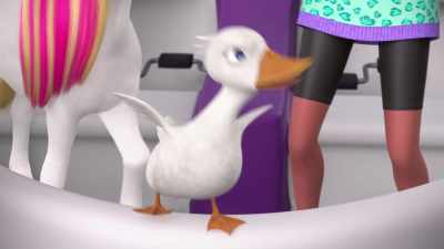 [duck quacking] - Barbie: A Touch of Magic
