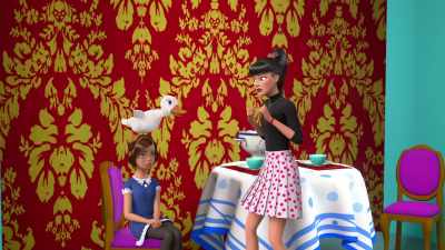 [duck quacking] - Barbie: A Touch of Magic
