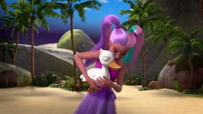 [duck quacks] - Barbie: A Touch of Magic