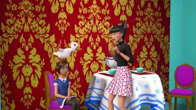 [duck quacks] - Barbie: A Touch of Magic