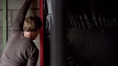 Duct tape, rubber sheets. - Dexter