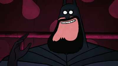 Dude! Damian, rad ninja skills. - Merry Little Batman