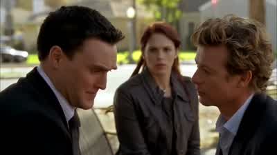 - Dude, don't feel me up, man. - The Mentalist