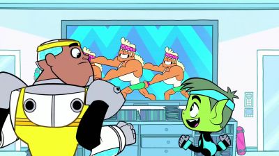 Dude, how come we never tried
exercise before? - Teen Titans Go!