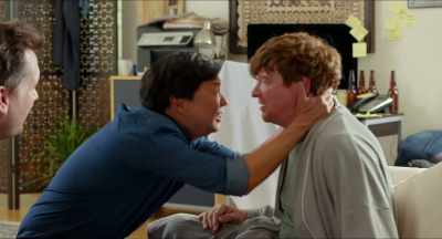 Dude, I need you to be strong for me.
I really need you right now. - Killing Hasselhoff