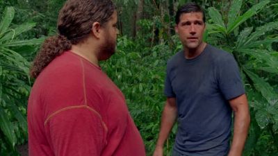 - Dude, I'm sorry.
- How much further we got, Hurley? - Lost
