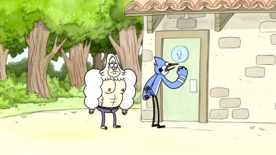 Dude, open up! Come on, let us in! - Regular Show