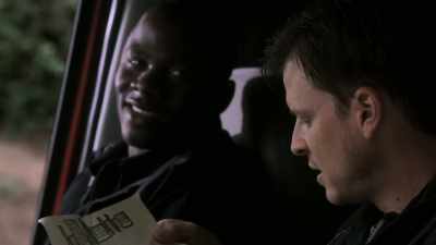 Dude, that's me, giving a guy an I.V. - Trauma