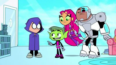 Dude, what's it like in there? - Teen Titans Go!