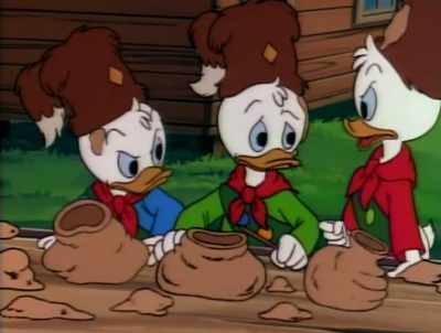 Dudes, I'm telling you,
this mansion is sick!
Check it! - DuckTales