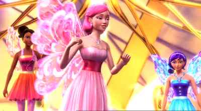 Duelists, stand before
me and face one another. - Barbie: A Fairy Secret