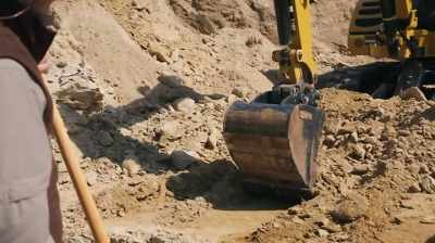 DUG ALL THIS DIRT
AND SPENT ALL THIS TIME, - Dino Hunters