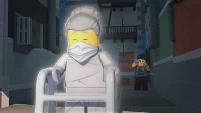 [Duke] I hope you decide
to put away your silver cape - LEGO City Adventures