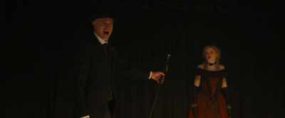 - DUKE: Lies! All lies.
- (crowd jeering) - Redeeming Love