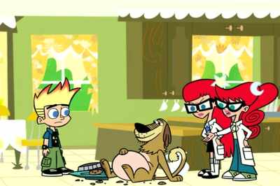 Dukey ate our snacks
we made for Gil - Johnny Test