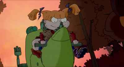 Dumb monkeys. - The Rugrats Movie