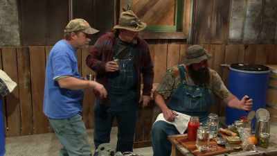 Dump the rest of that salt
in that jar and dissolve it. - Moonshiners: Master Distiller