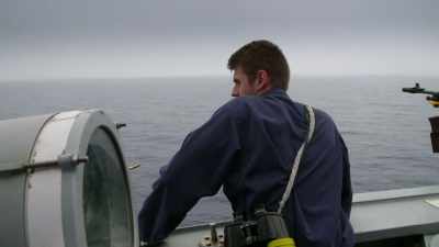 Duncan has arrived at her
destination. - Warship: Life at Sea