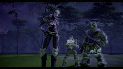 Duncan, have the robots burn the village. - He-Man and the Masters of the Universe
