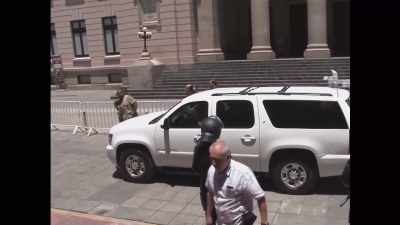 During her sit-in, she heard that
Governor Duarte was coming, - The Three Deaths of Marisela Escobedo