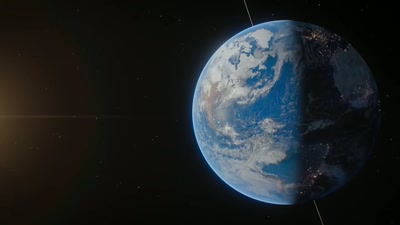 'During summer,
the Northern Hemisphere - A Year on Planet Earth