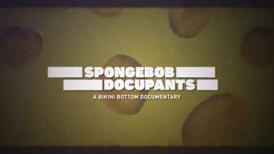 During the annual Bubble
Bowl halftime show - SpongeBob DocuPants