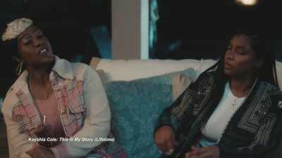 During the movie process,
for the whole time, - Keyshia Cole: This Is My Story