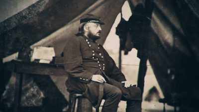 - During the Petersburg
campaign, - Abraham Lincoln