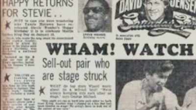 During the tour, you started
to hear this word Wham-mania. - George Michael: Portrait of an Artist