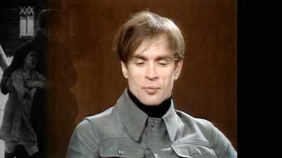 During the war, we had
to evacuate from Moscow and... - Nureyev