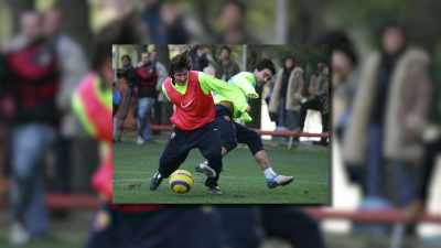 During this, he played
for the Juveniles B, - Lionel Messi - The Greatest