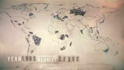 During this time cult members
were declining to around 12,000. - Children of the Cult