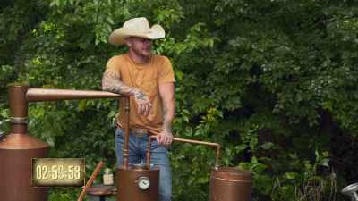  [dustin] keep [bleep]
  you know how hard
  it's gonna be - Moonshiners: Master Distiller