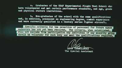 Dutton writes back and says
yeah, that's not good enough. - Black in Space: Breaking the Color Barrier